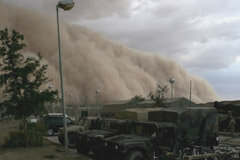 Dust storm